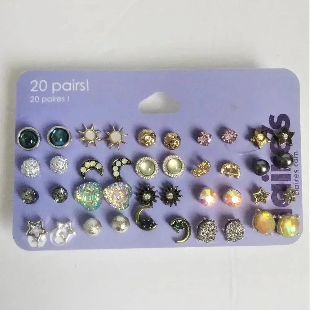 Claire's 20 pairs of‎ Earrings New